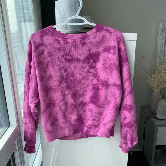 Gap Pink Tie Die Sweater - Size XS - Picture 1 of 2